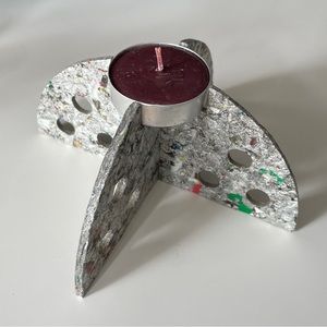 Handmade tea light holder
